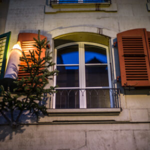 Advents Candle Window